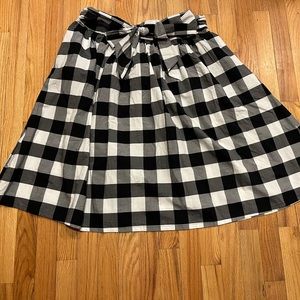 Lane Bryant Gingham Skirt
